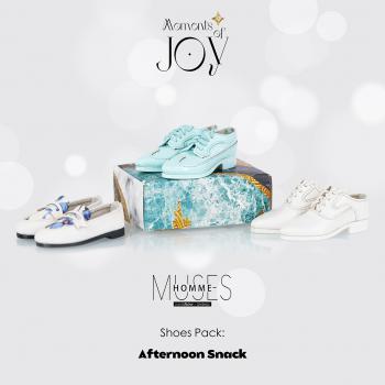 JAMIEshow - Muses - Moments of Joy - Men's Shoe Pack - Afternoon Snack - Chaussure